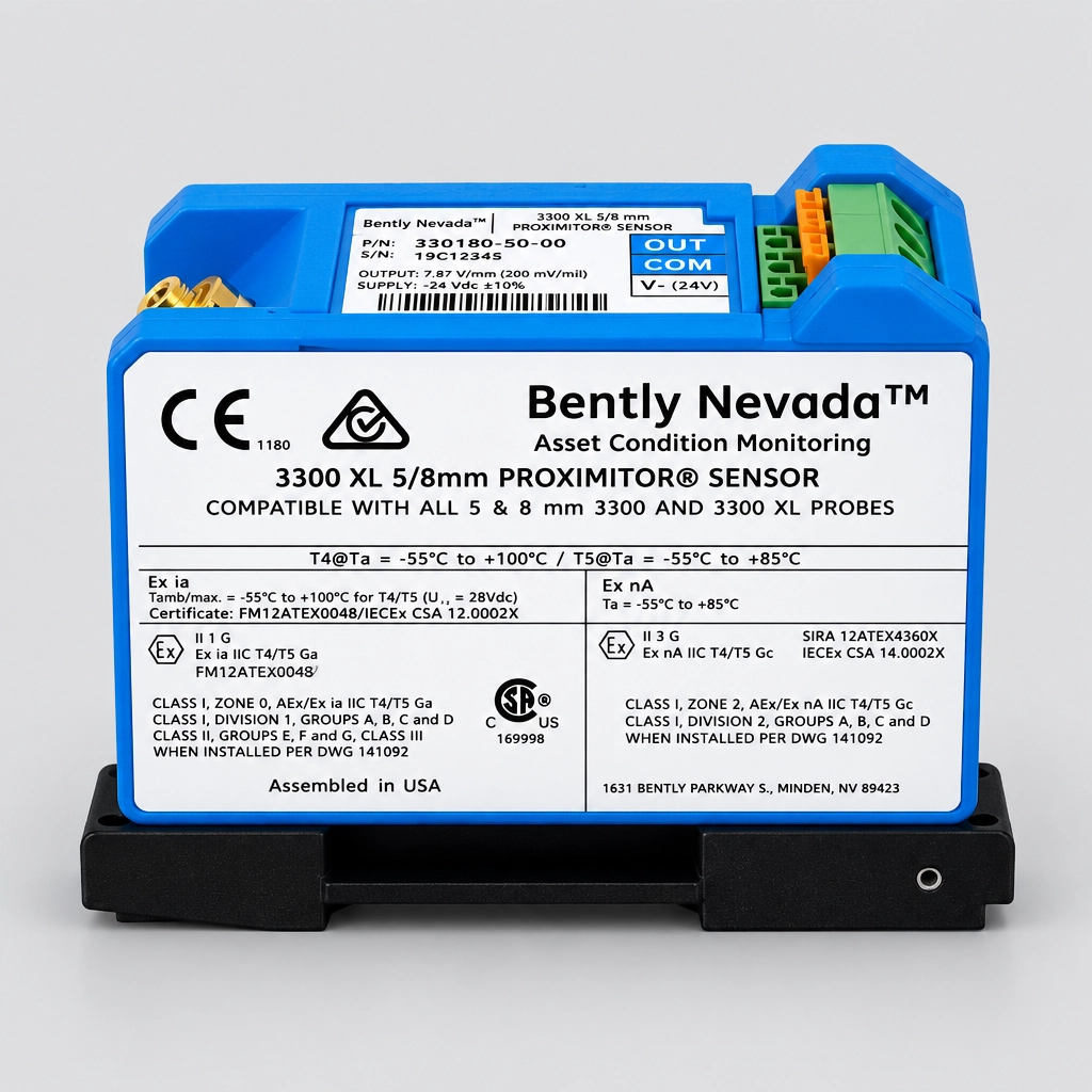 Bently Nevada 3500 and 3300 Series monitor system supplier